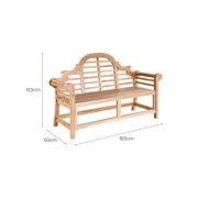 Lutyens Garden Bench gallery detail image