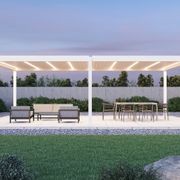 Caribbean Motorised Freestanding Louvre Roof Aluminium Pergola gallery detail image