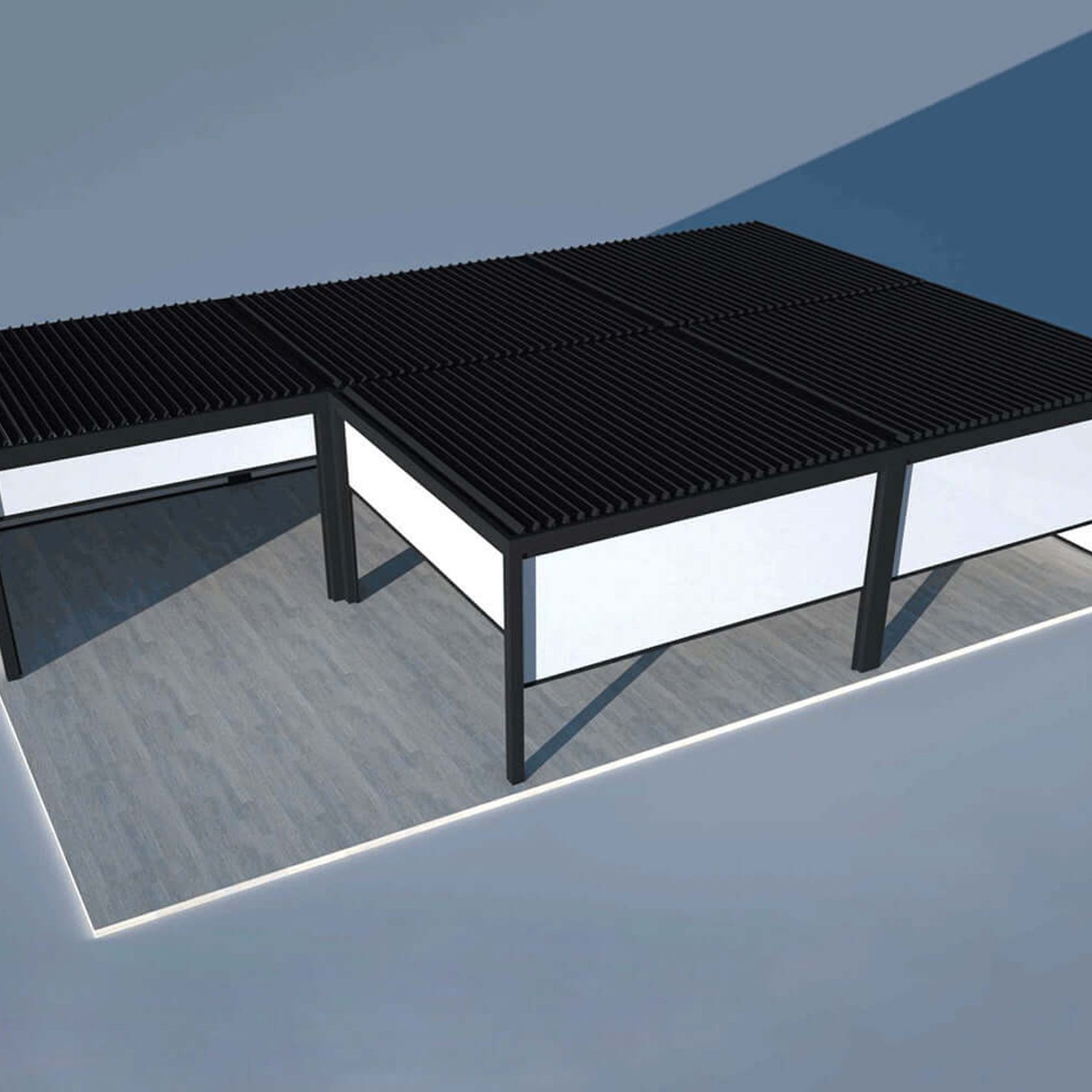 Custom Louvred Pergola gallery detail image