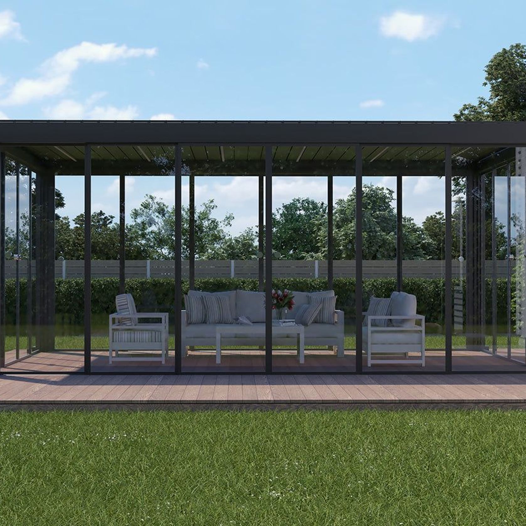 Custom Louvred Pergola gallery detail image