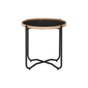 TANIX Side Table - Round - Black gallery detail image