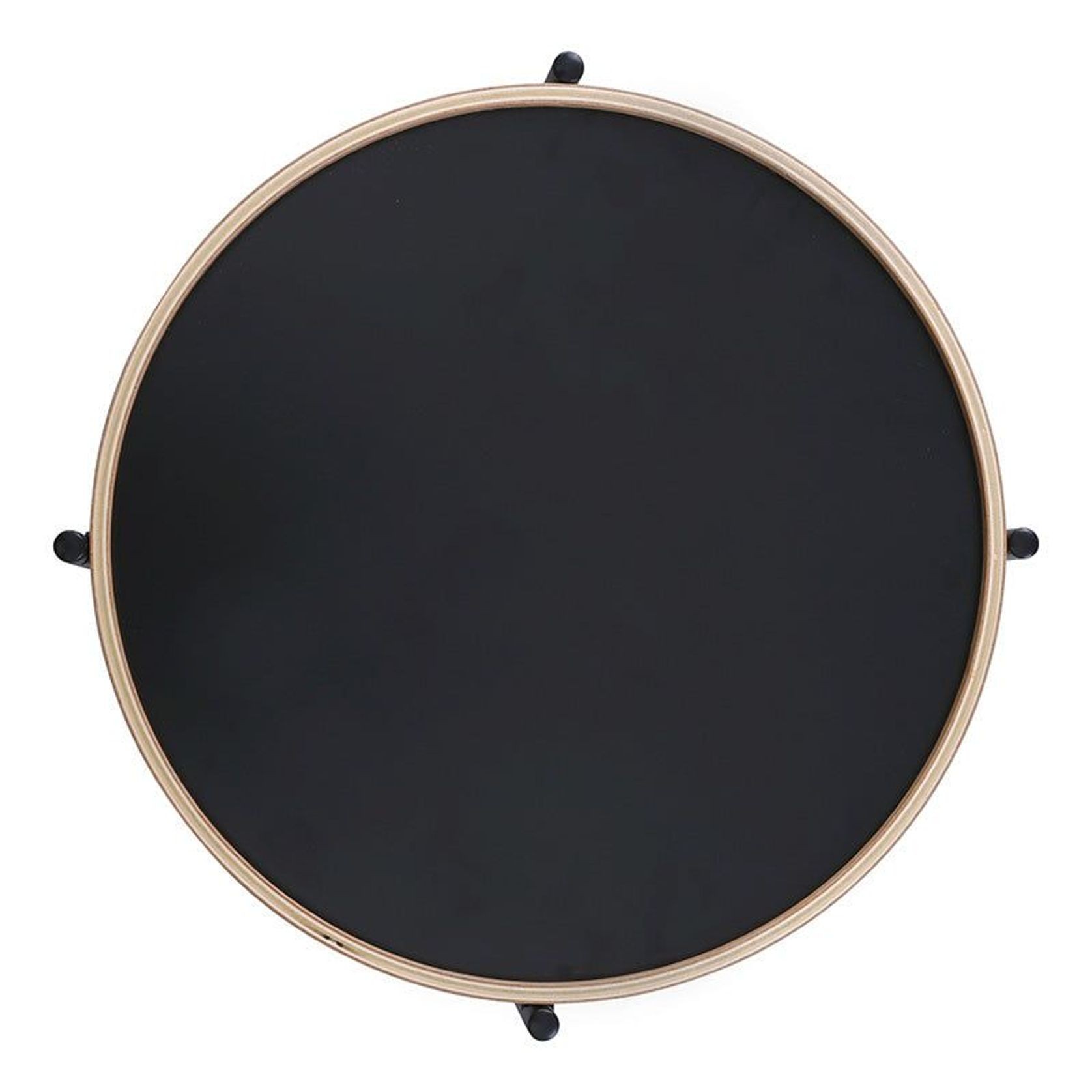 TANIX Side Table - Round - Black gallery detail image