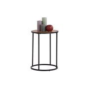 BRADFORD Side Table 40cm - Natural & Black gallery detail image