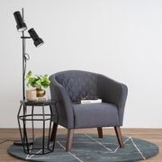 FORD Side Table/Stool - Black gallery detail image