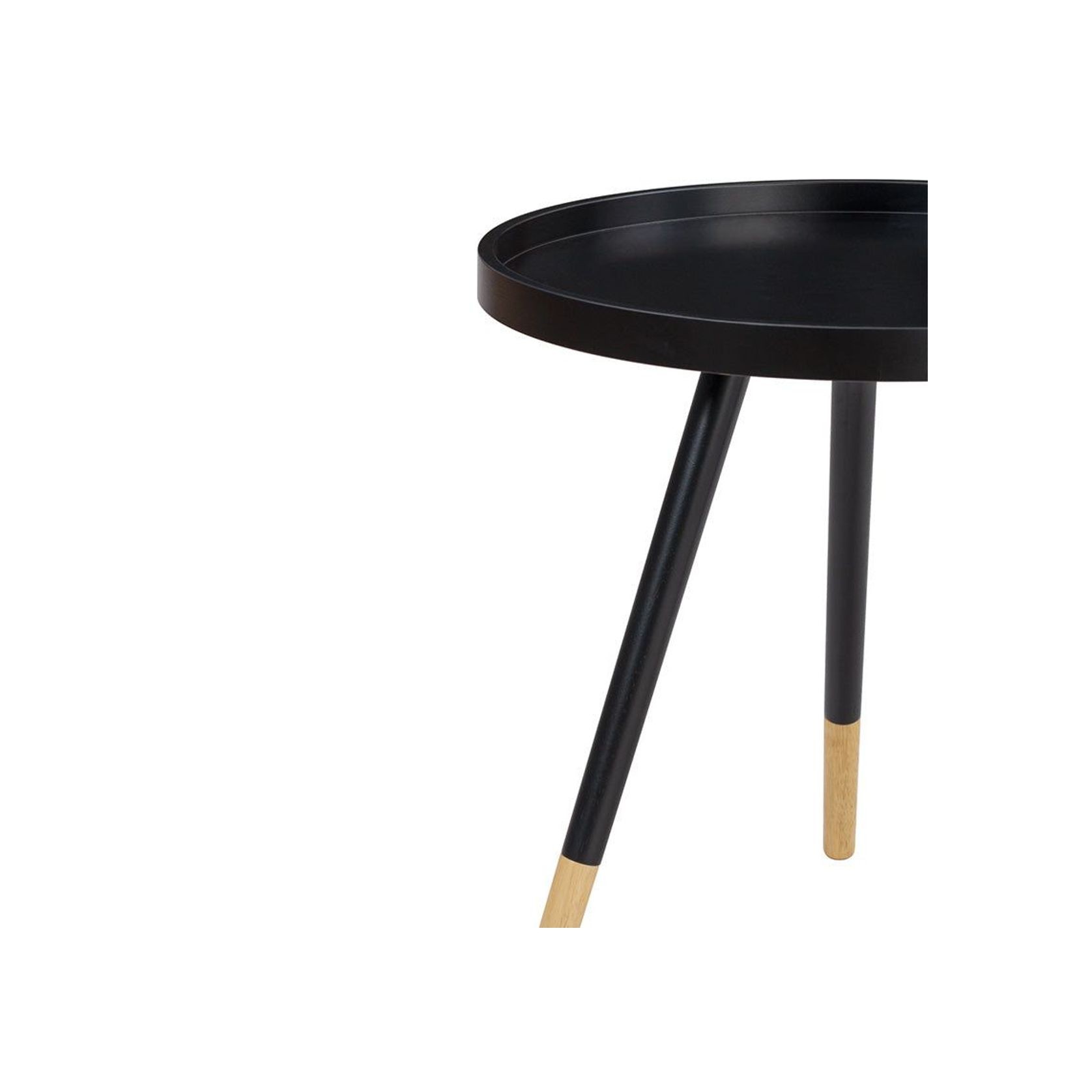 INNIS Side Table - Black gallery detail image