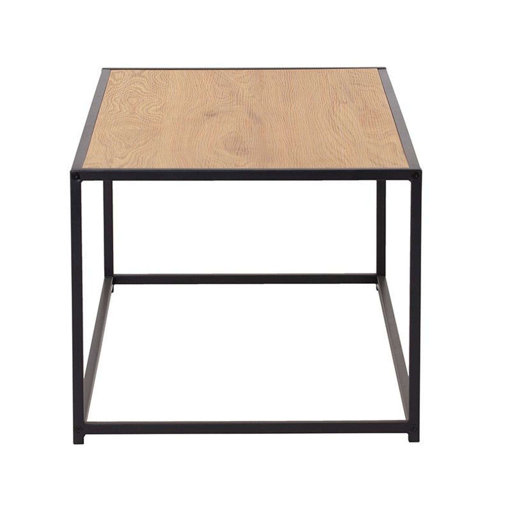 BRADFORD Coffee Table 100cm - Natural & Black gallery detail image