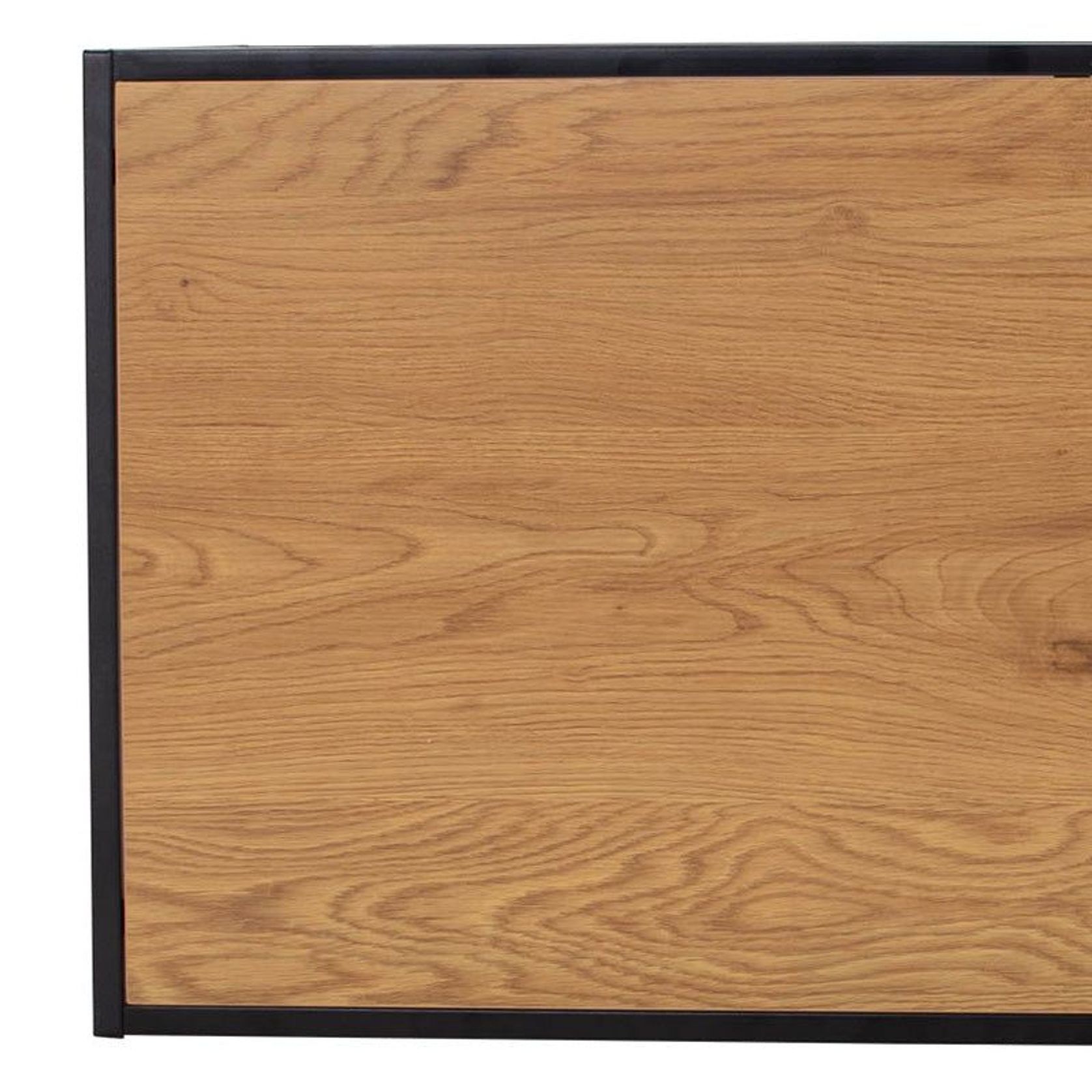 BRADFORD Coffee Table 100cm Natural & Black ArchiPro AU