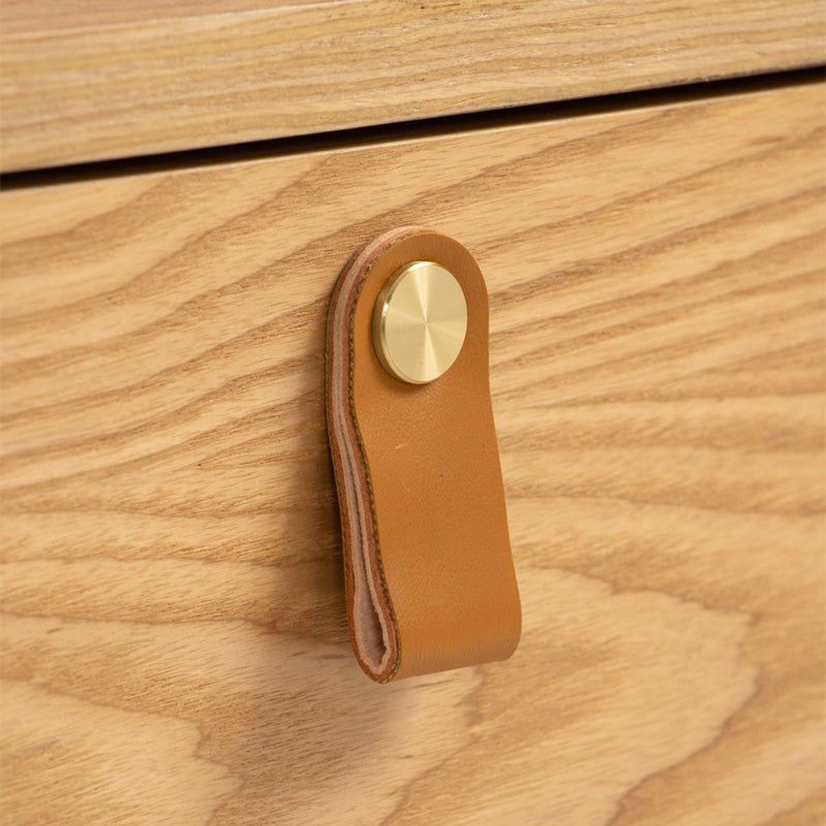 CASTOR Coffee Table 100cm - Natural, Navy Blue & Black gallery detail image