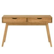 LAMAR Console Table with 2 Drawers 122cm - Natural gallery detail image