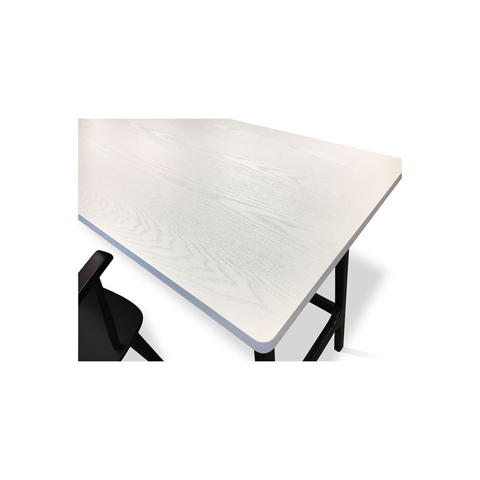 MOREY Study Desk - White & Black gallery detail image