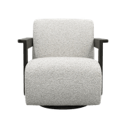 Tara Rocking Swivel Chair - Biscuit gallery detail image