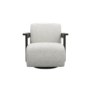 Tara Rocking Swivel Chair - Biscuit gallery detail image