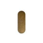 13 Carbon 1 Gang Switch Grid Faceplate gallery detail image