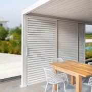 Atlantic & Caribbean Freestanding Pergola Shutter Sliding Door gallery detail image