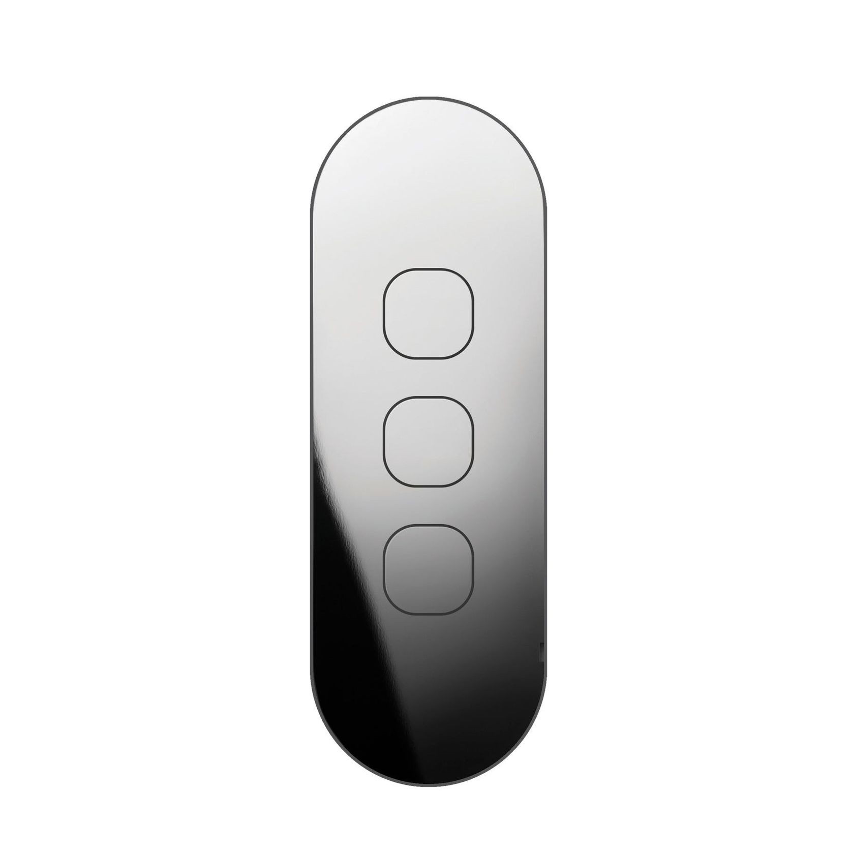 13 Carbon 3 Gang Switch Grid Faceplate gallery detail image