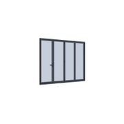 Bifold Glass Door For Pacific Wall Mounted Pergola gallery detail image