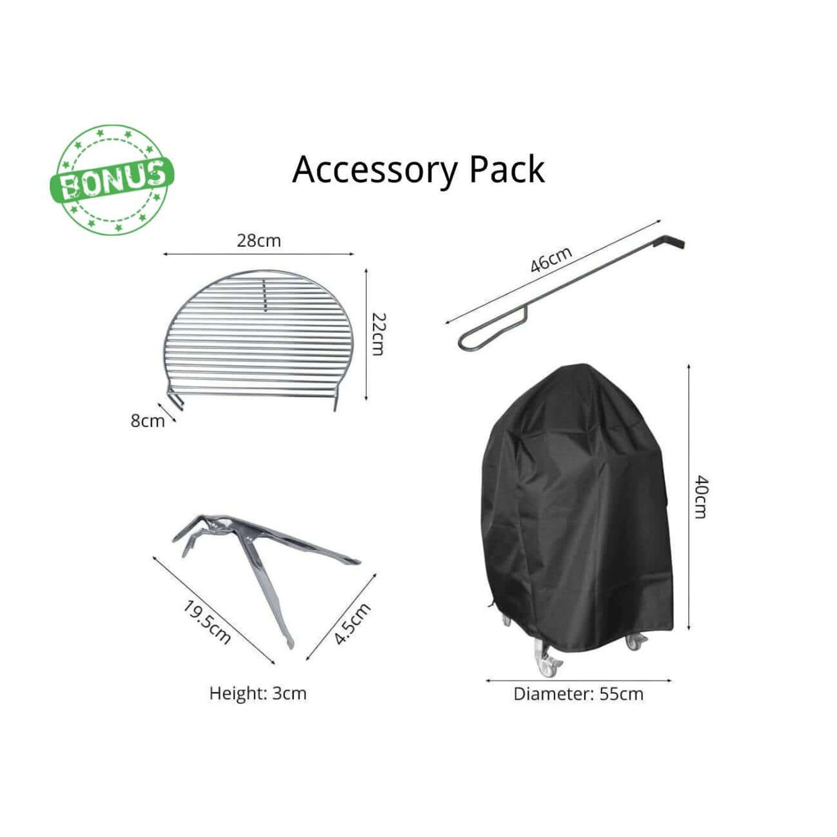 16-Inch Kamado Ceramic Charcoal Grill gallery detail image