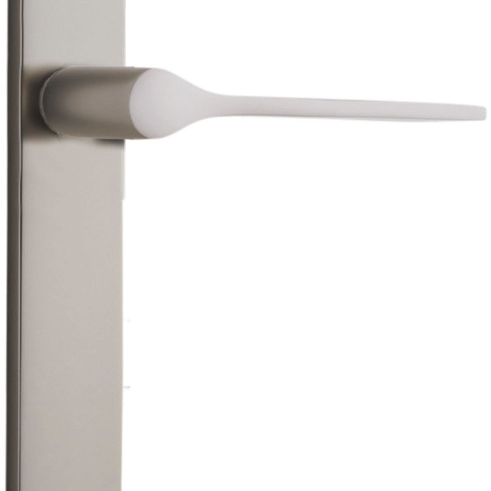 Como Lever - Rectangular Backplate gallery detail image