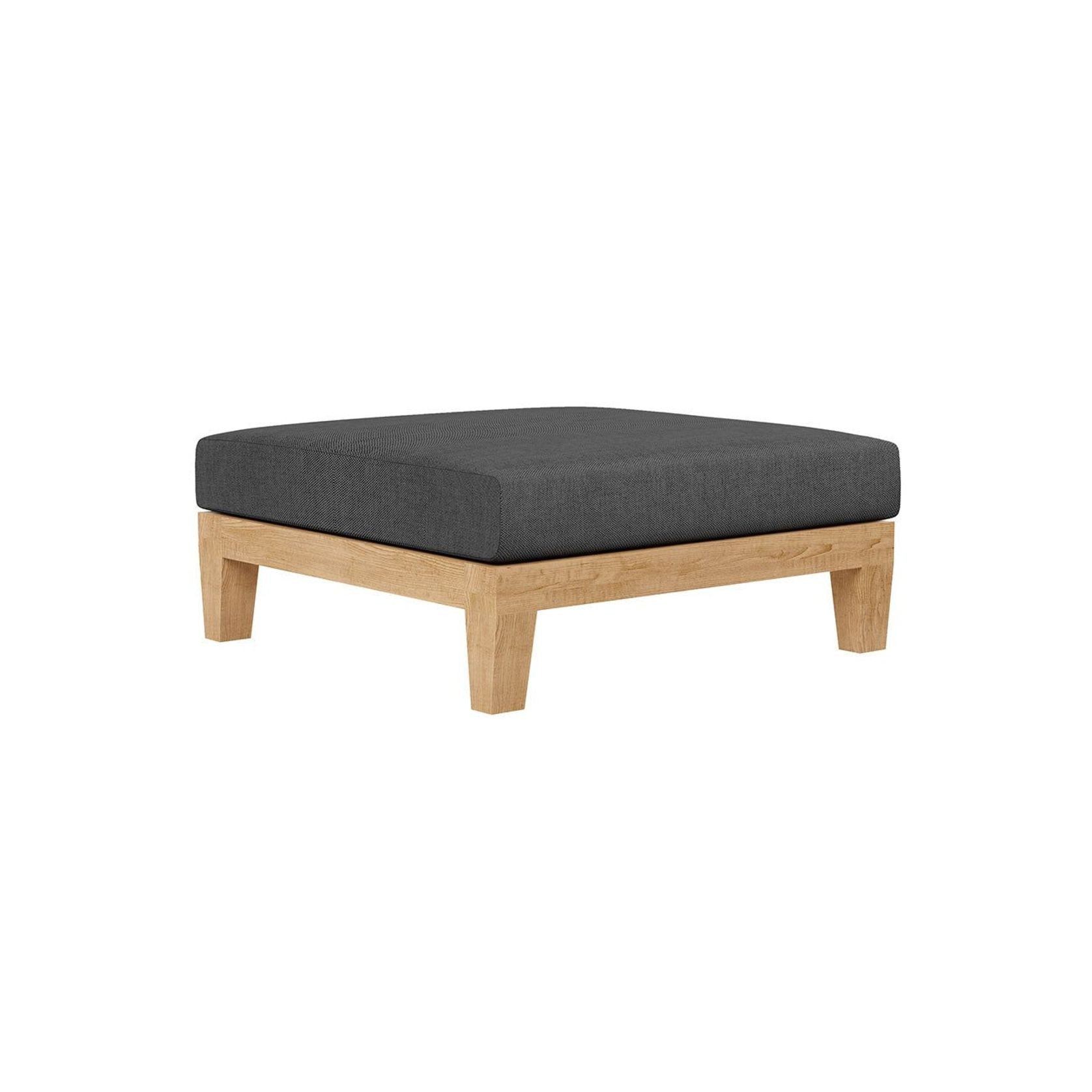 Newport Teak Outdoor Sofa With Ottoman- 4 Seat gallery detail image