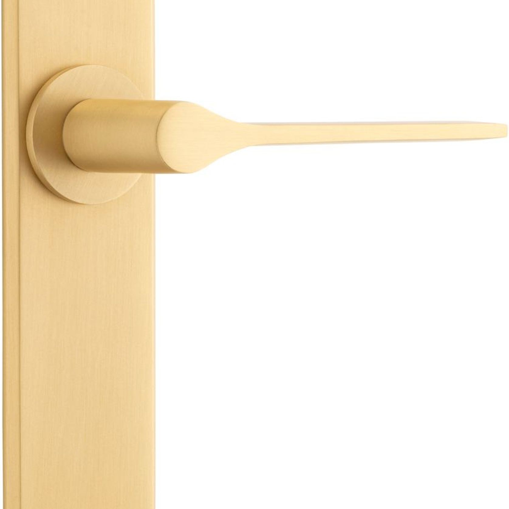 Como Lever - Chamfered Backplate gallery detail image