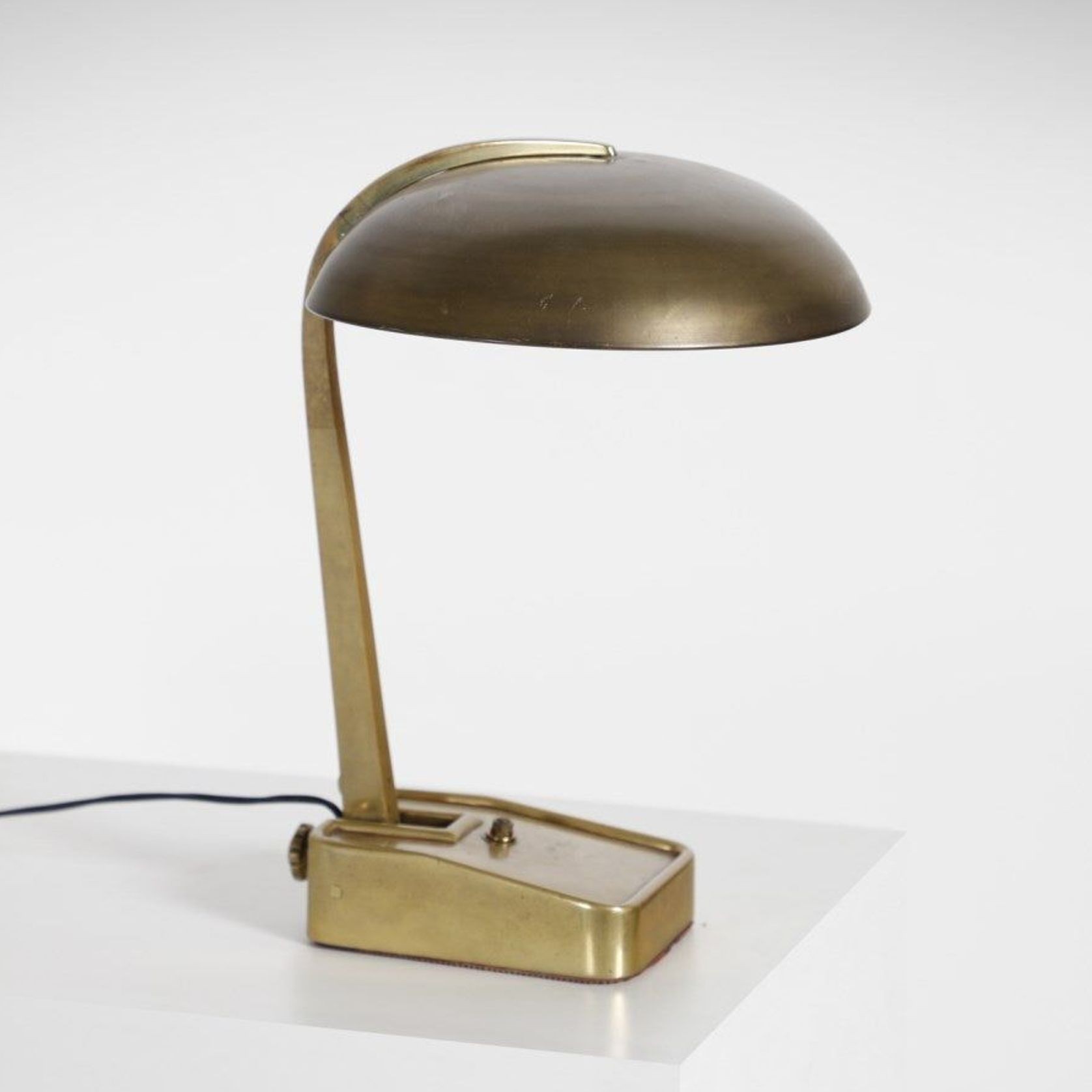 Modernist Brass Desk Lamp gallery detail image