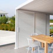 Tasman Freestanding Pergola Shutter Sliding Door gallery detail image