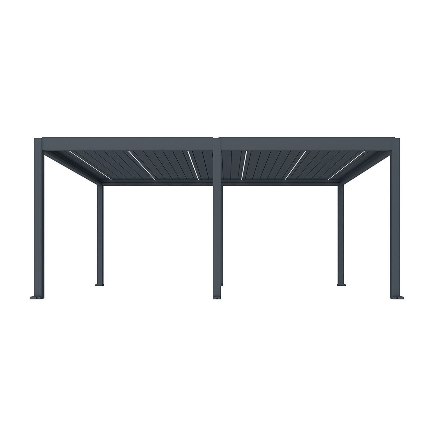 Caribbean Motorised Freestanding Louvre Roof Aluminium Pergola gallery detail image