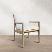 Jamie Outdoor Teak Timber Arm chair gallery detail image