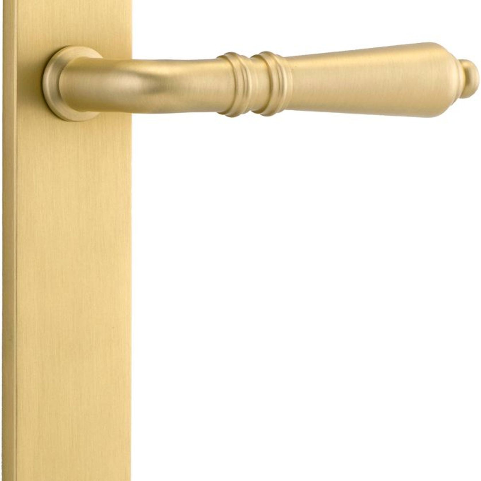 Sarlat Lever - Rectangular Backplate gallery detail image