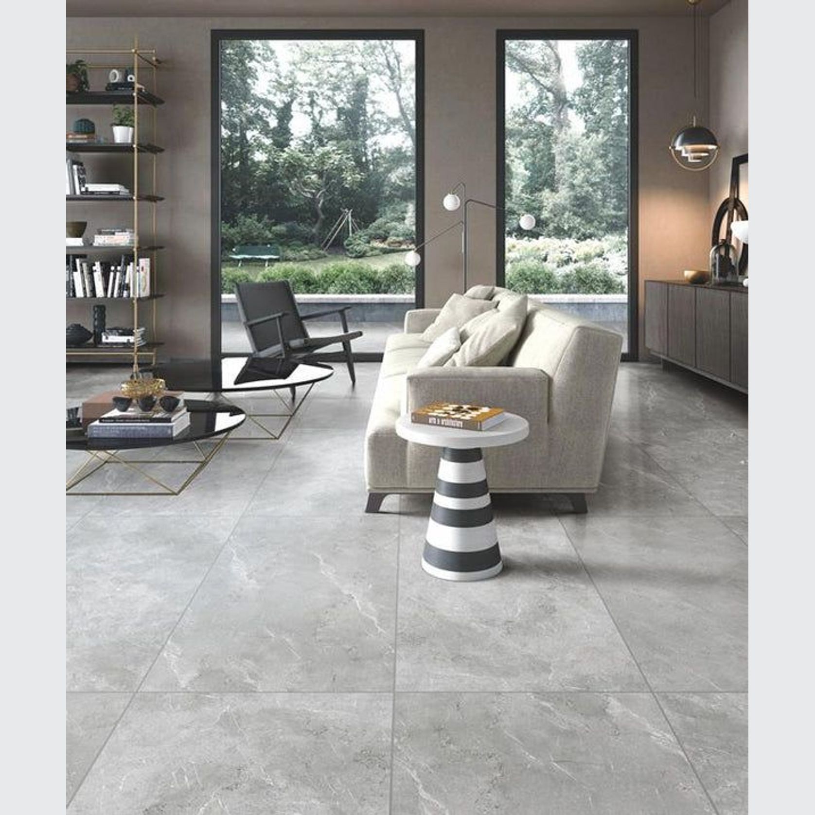 Muses Palazzo Light Grey | Rectangular Tile | 600 gallery detail image