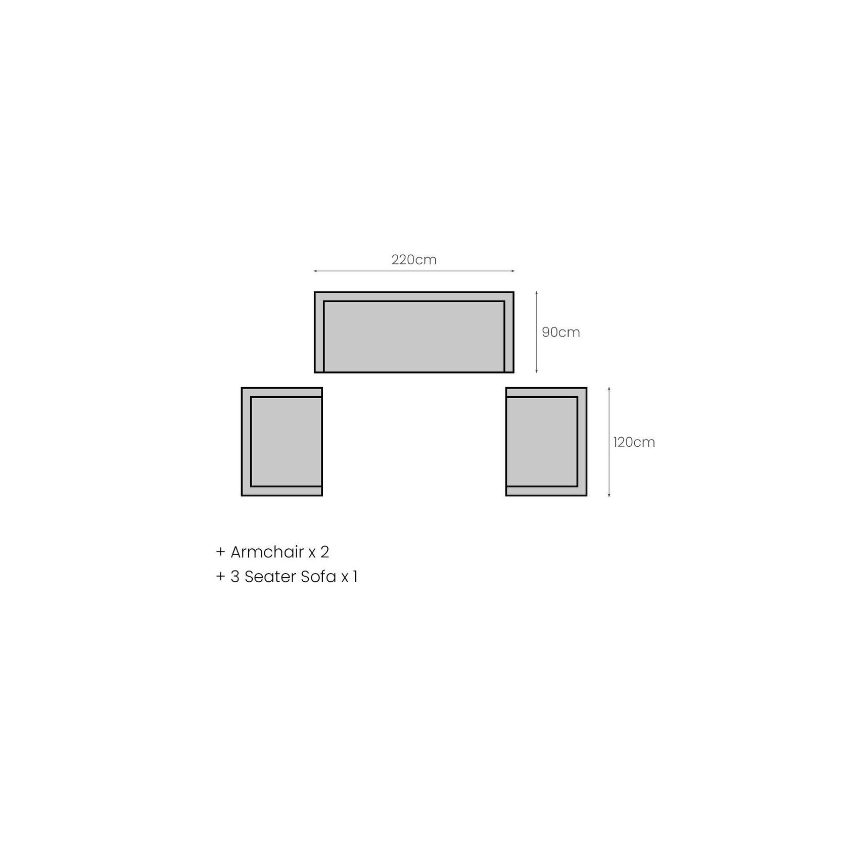 Ibis Outdoor Teak Corner Sofa gallery detail image