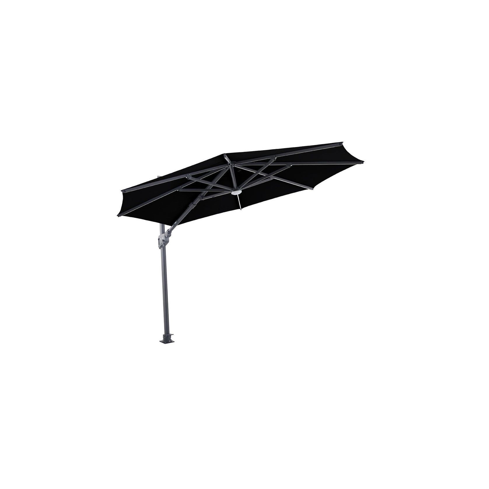 Agave 3m Round Cantilever Umbrella with Sunbrella Fabric gallery detail image