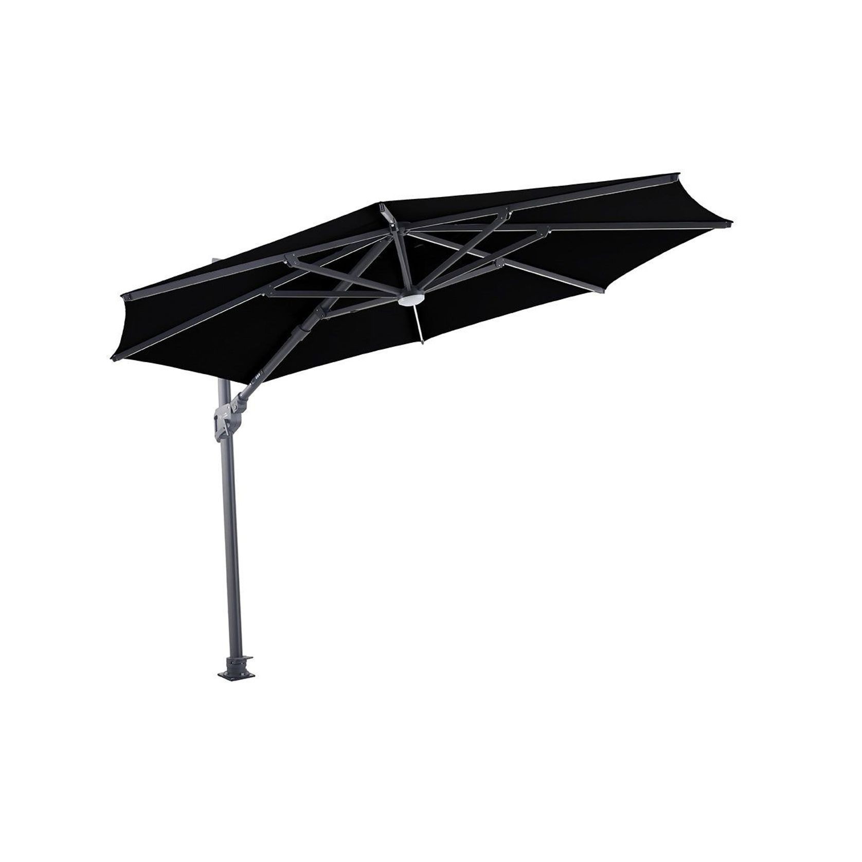 Agave 3m Round Cantilever Umbrella with Sunbrella Fabric gallery detail image