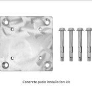 Alabaster 3m Square Cantilever Umbrella gallery detail image