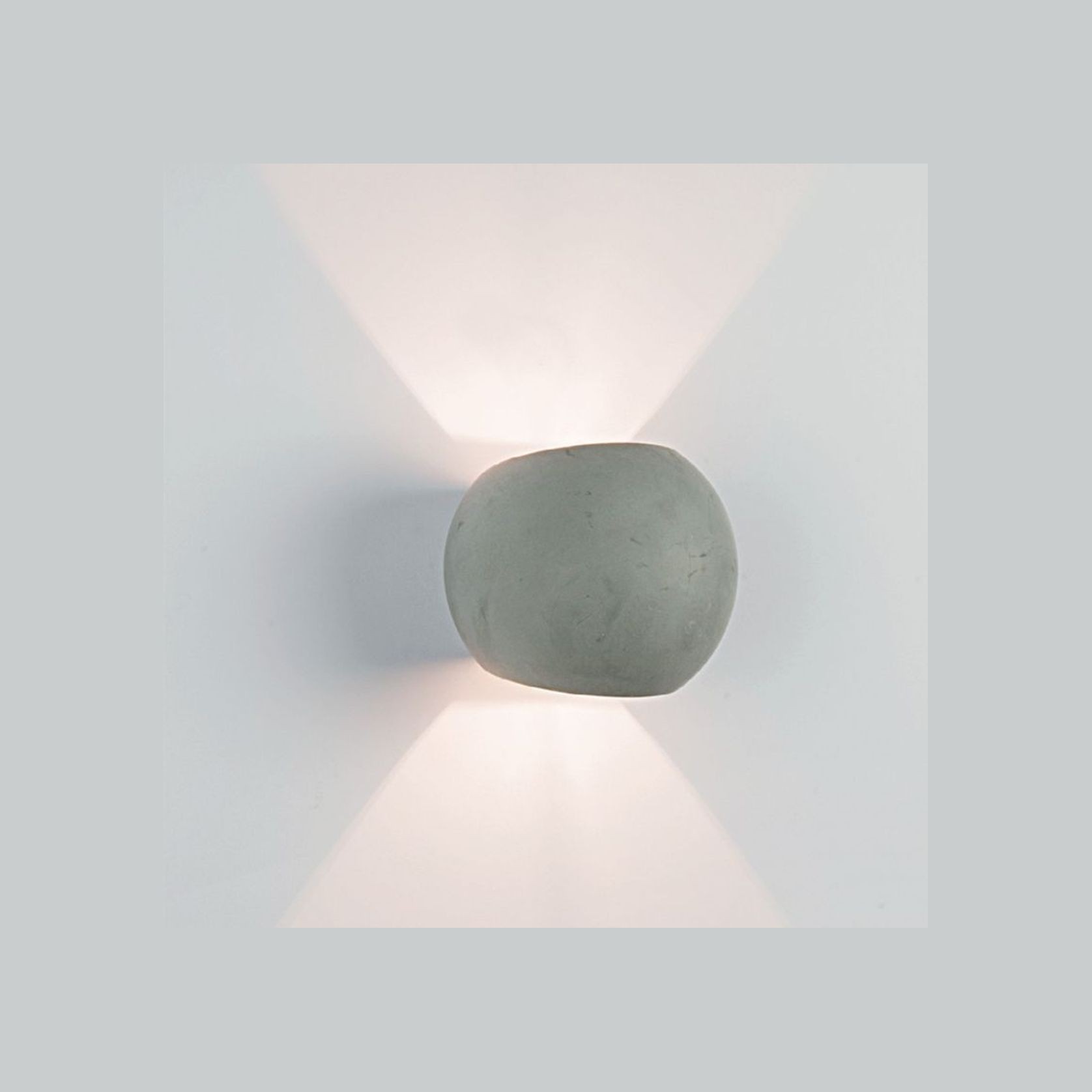 Olympia Sphere Concrete Wall Light gallery detail image