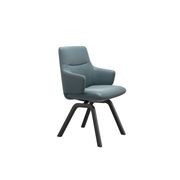 Stressless® Mint Low Back with Arms | Paloma Teal Blue gallery detail image