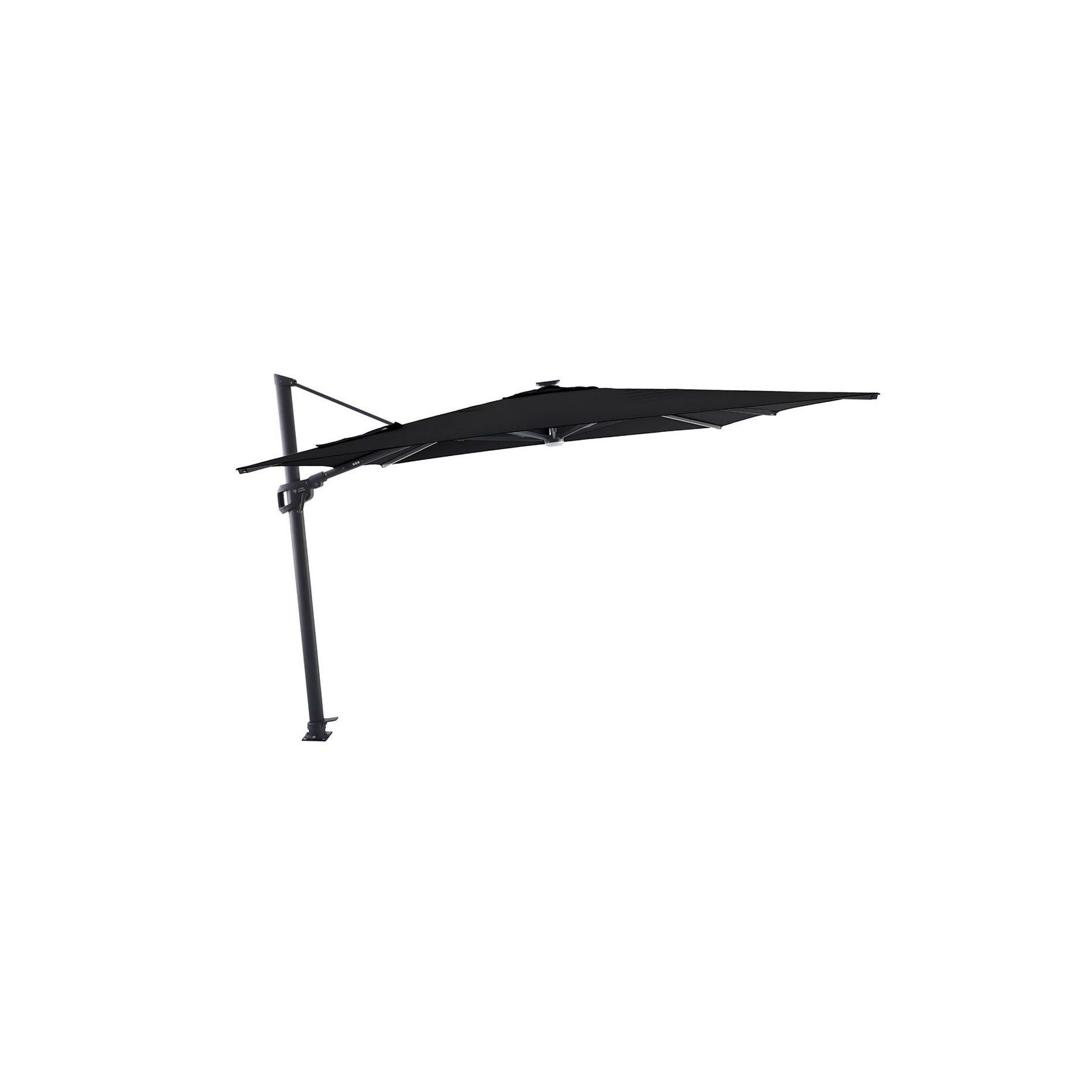 Agave 3m Square Cantilever Umbrella with Sunbrella Fabric gallery detail image