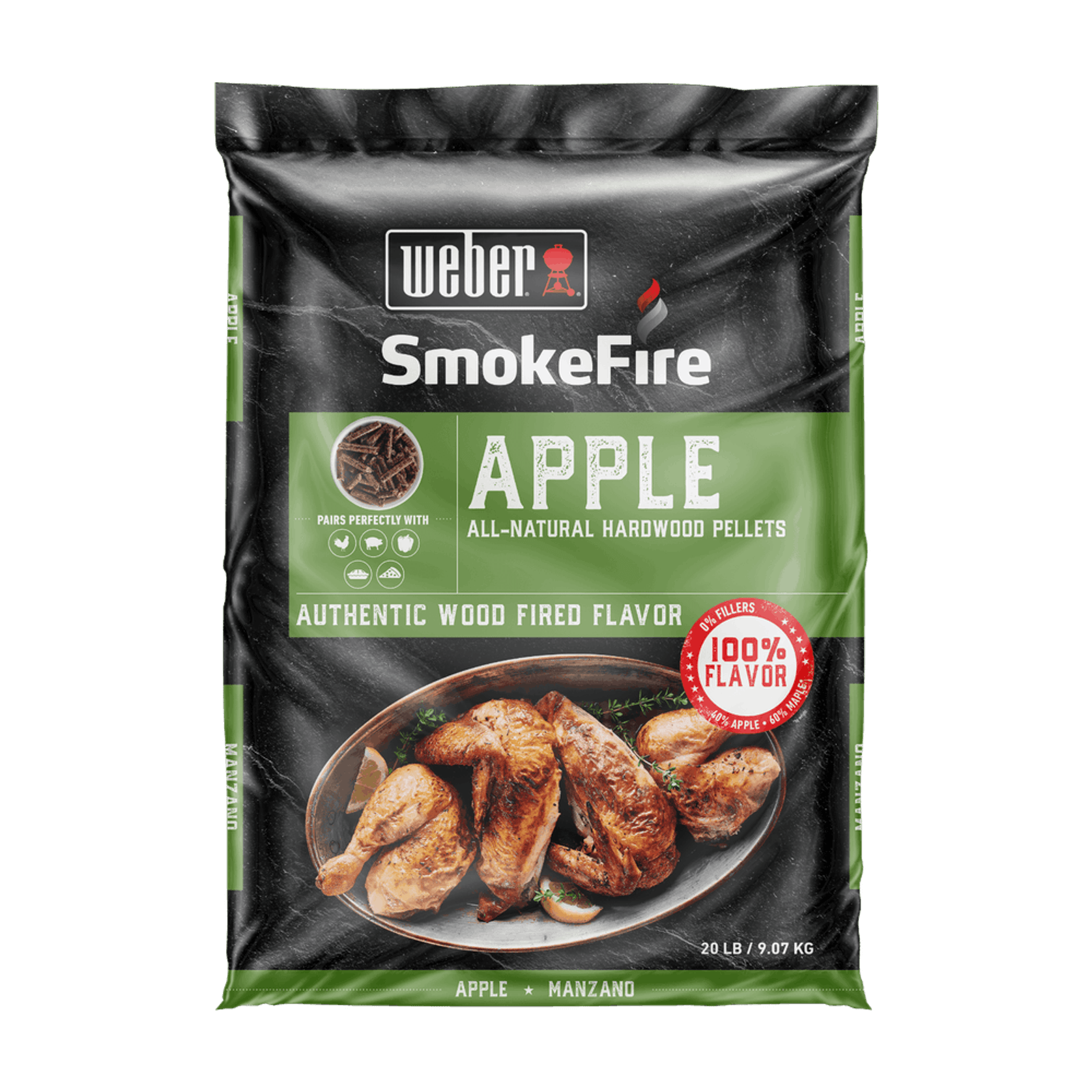 Weber SmokeFire Wood Pellets 9kg gallery detail image