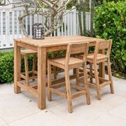 Teak Outdoor Counter Height Chair gallery detail image