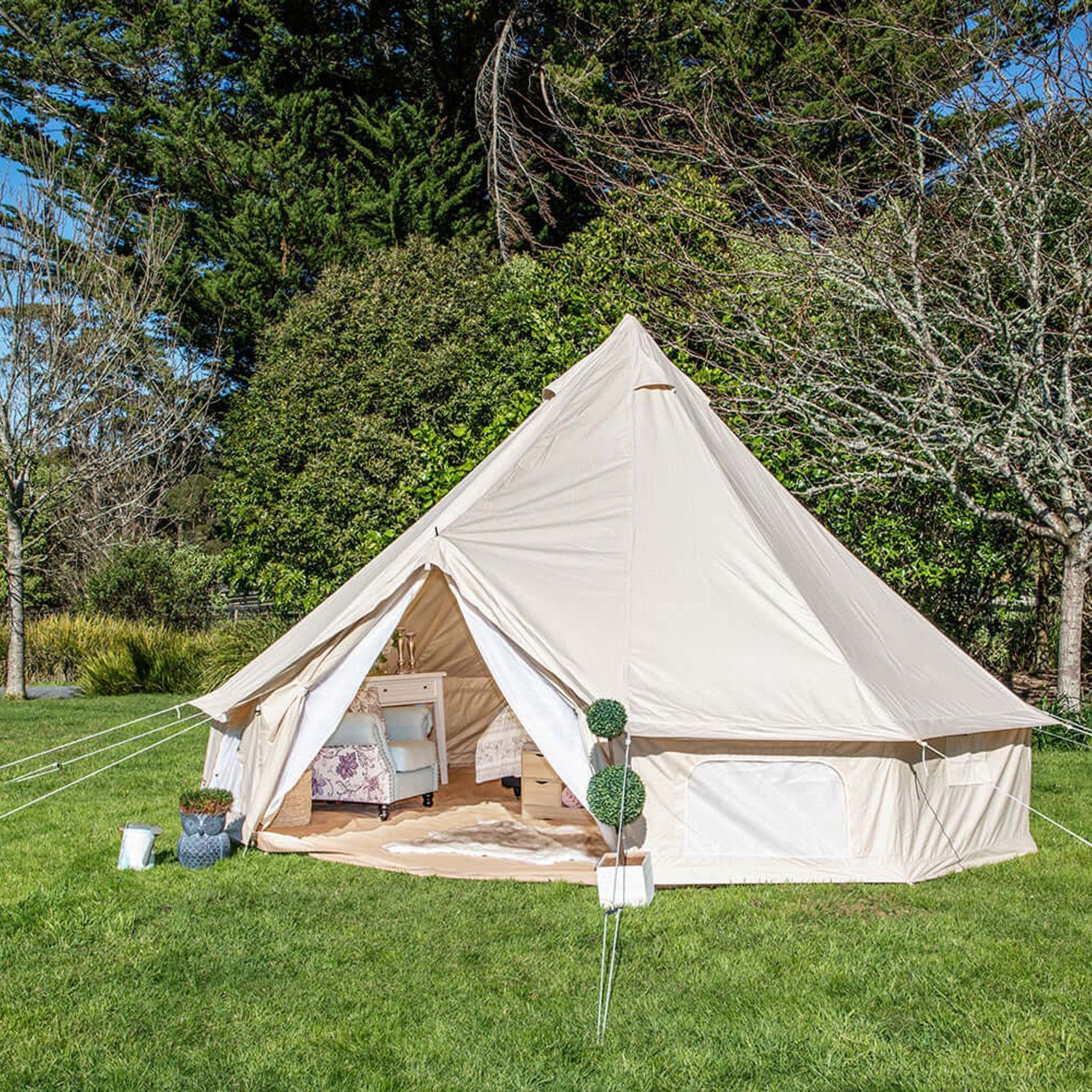 Living Culture 5m Glamping Bell Tent gallery detail image