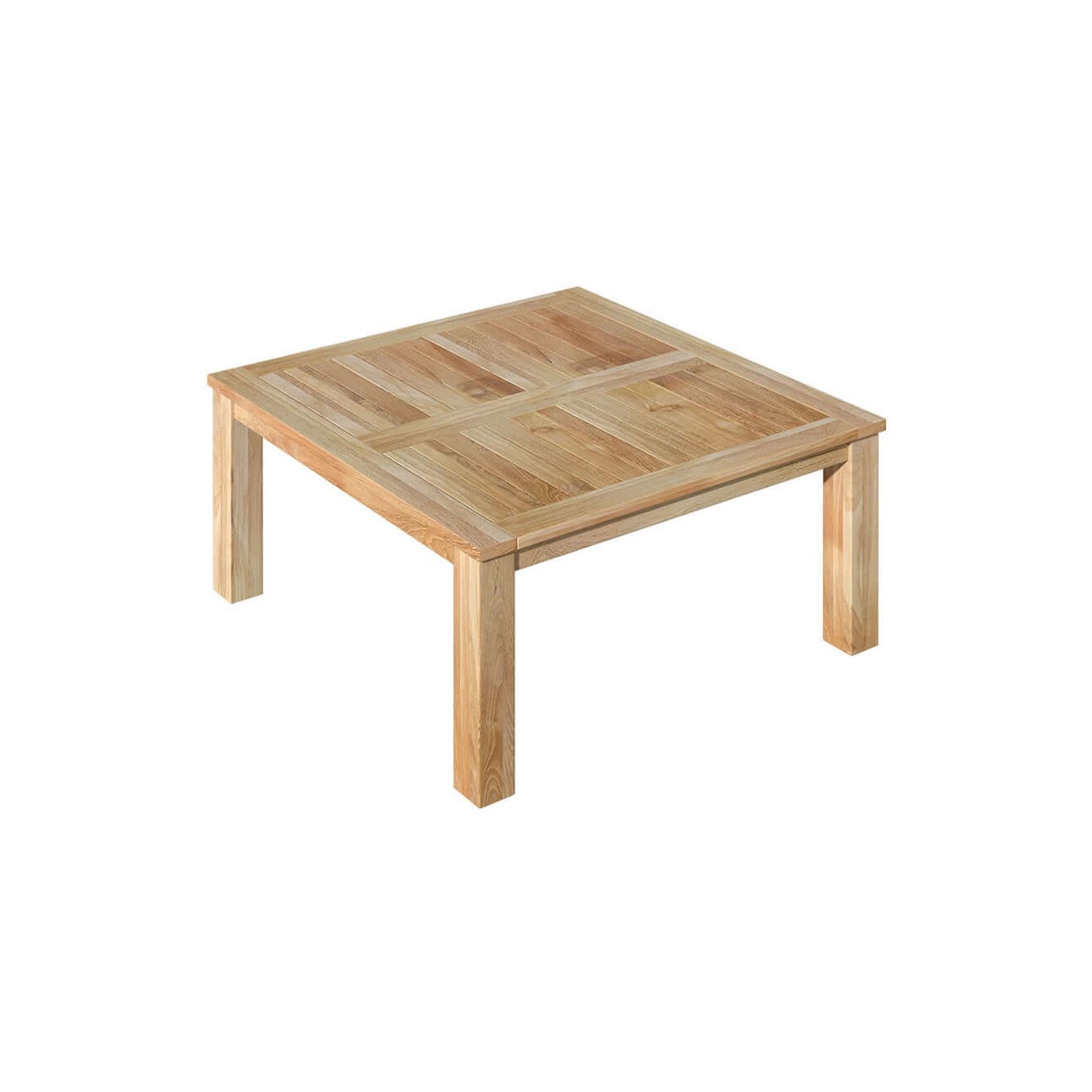 Juniper Teak Square Dining Table 150cm gallery detail image