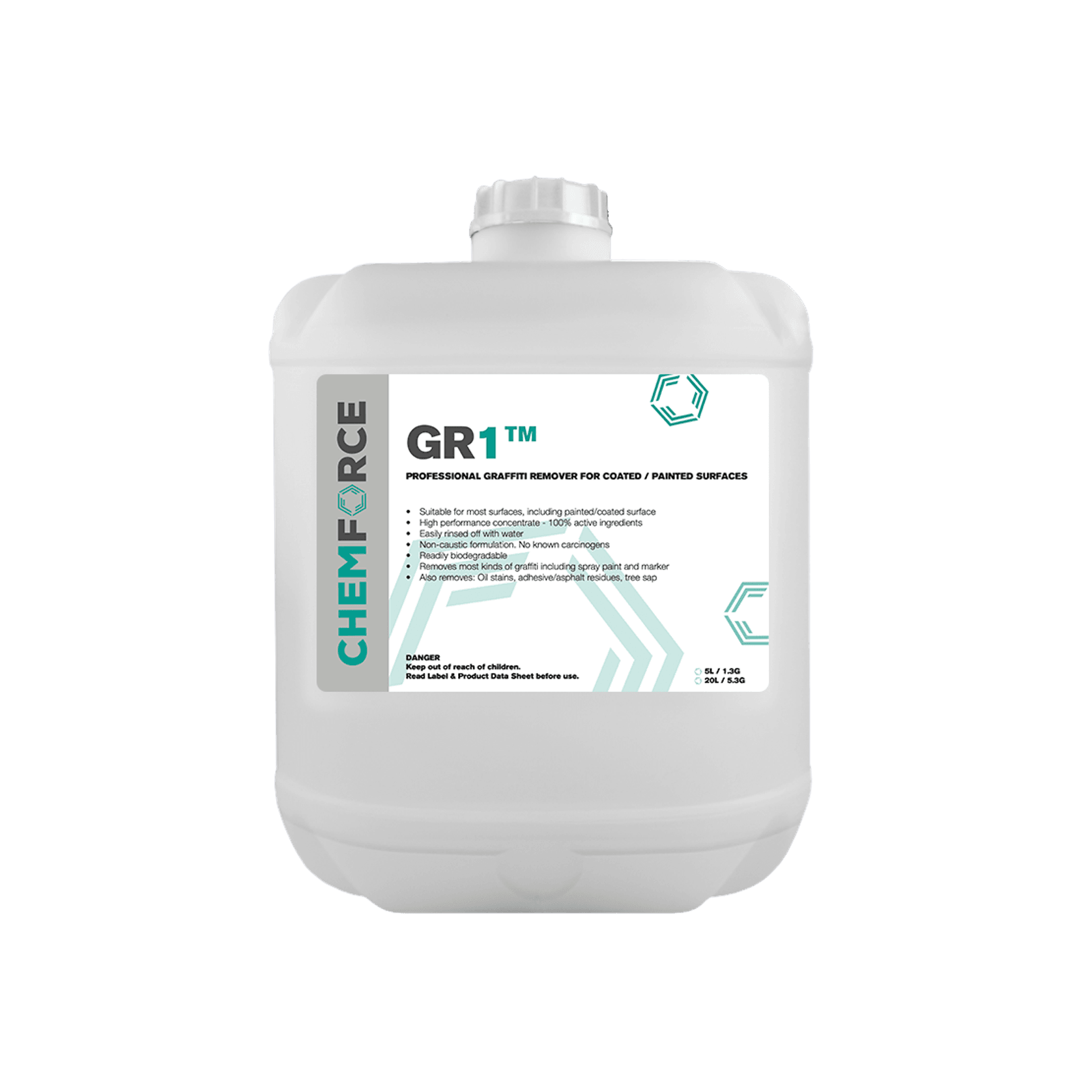 Gr1 - Graffiti Cleaner Coated Surfaces - 20 Litre gallery detail image