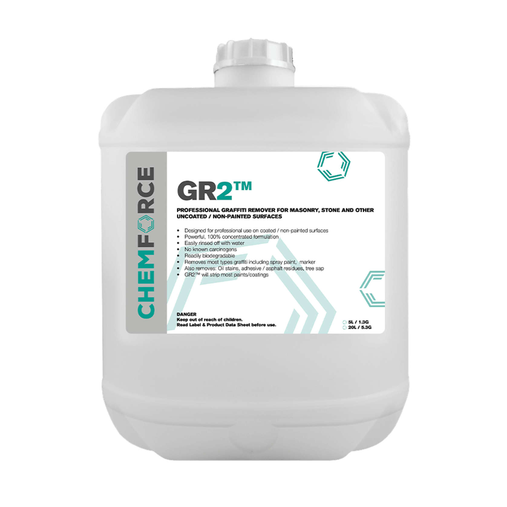 Gr2 - Graffiti Cleaner Uncoated Surfaces - 20 Litre gallery detail image