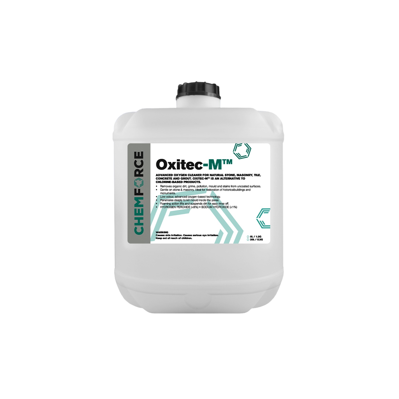 Oxitec-M - Oxygen Natural Stone Cleaner - 20 Litre gallery detail image