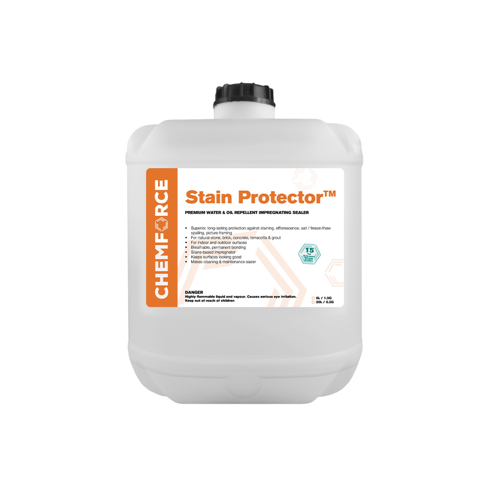 Stain Protector - Natural Finish Stone Sealer - 20L gallery detail image