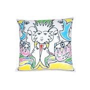 Multi Visages Jean Cocteau Cushion gallery detail image