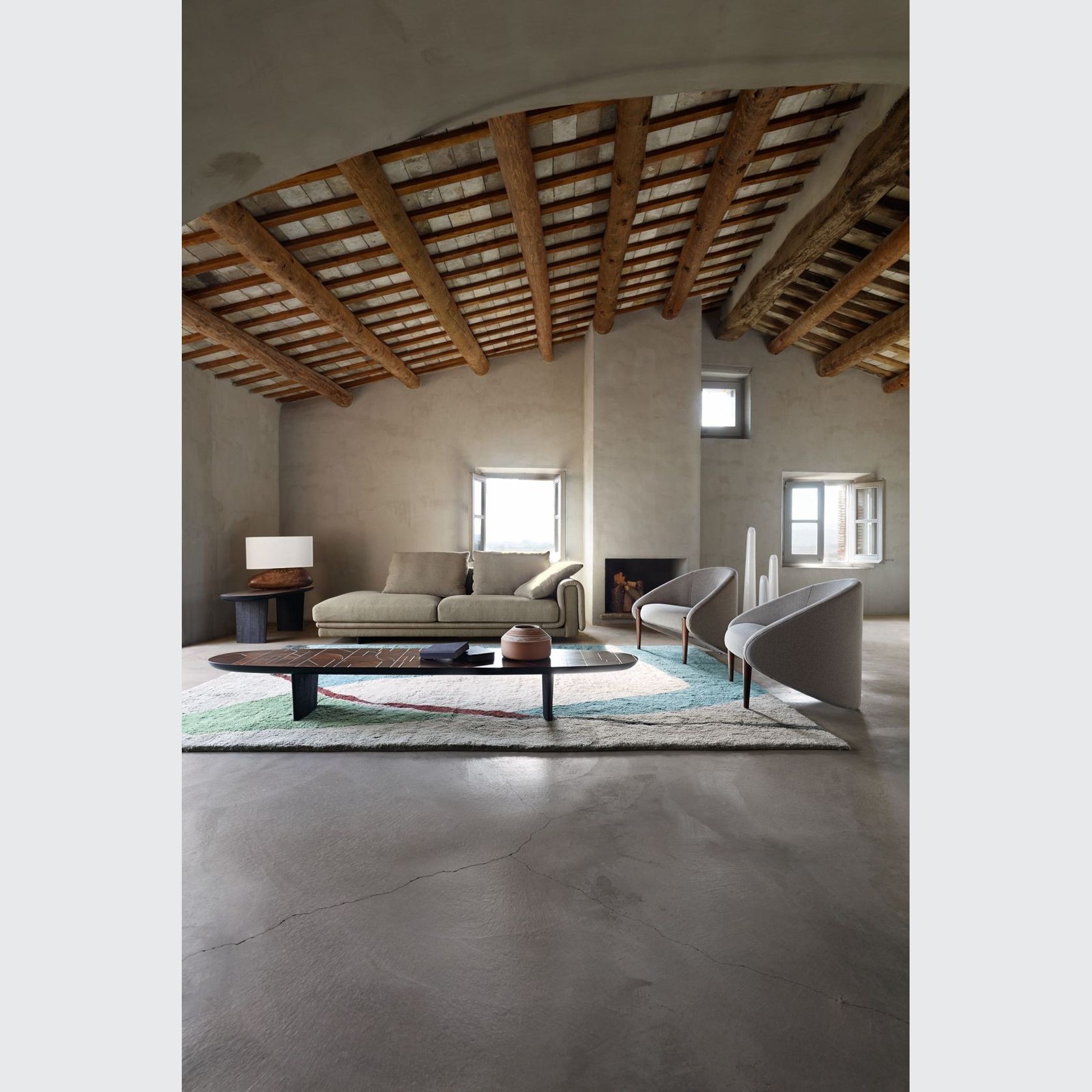 Underline Large 3-seat End Unit Left With Right Armrest gallery detail image