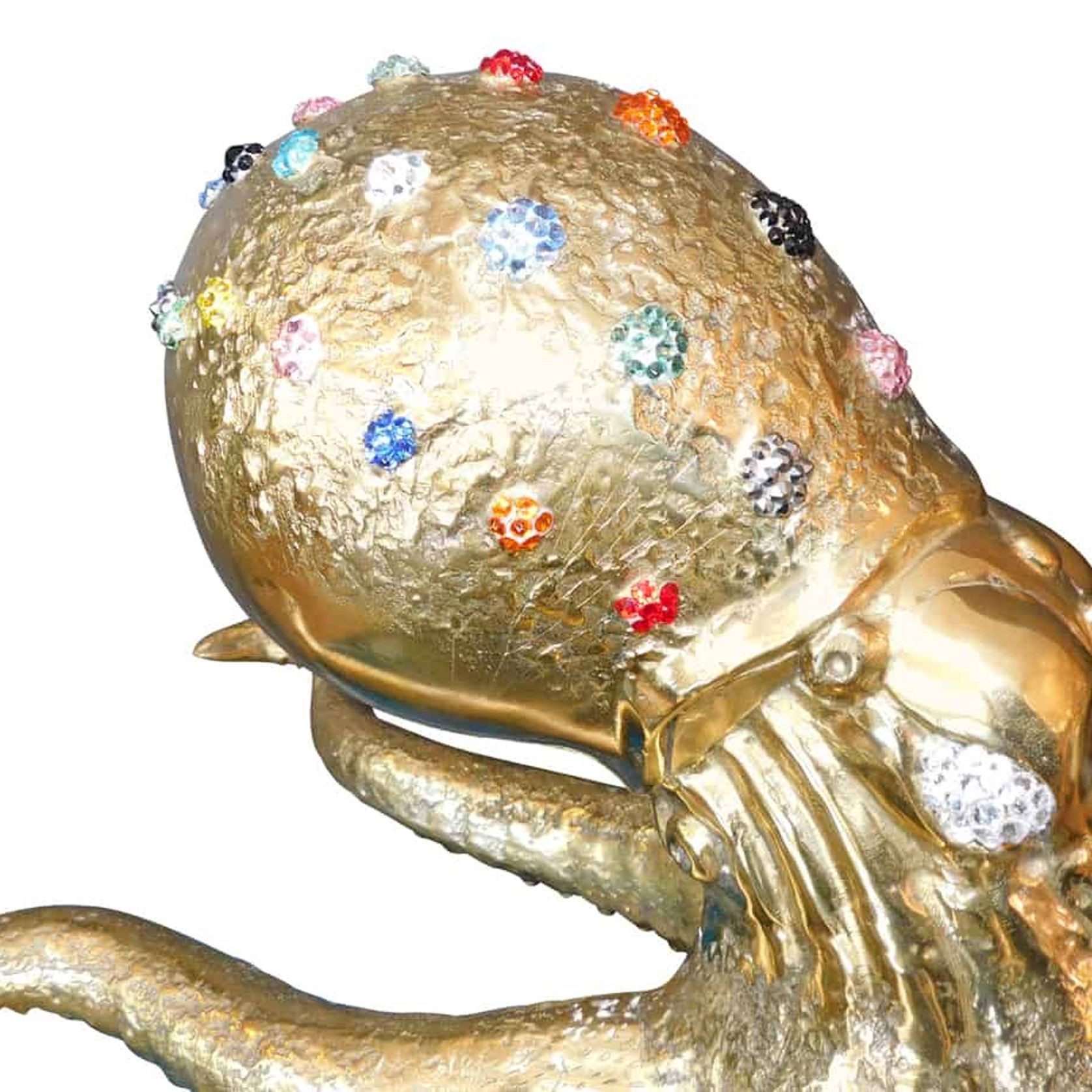 Sfixo Octopus Sculpture - Crystal Embellished gallery detail image