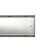 Outdoor Low Profile Linear Grate - Tile Insert - 120mm - Custom Length and Outlet gallery detail image