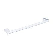 Celia Single Towel Rail 600mm Chrome gallery detail image